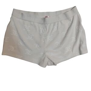Juicy Couture Women's Off-White Athletic Shorts Size X Large